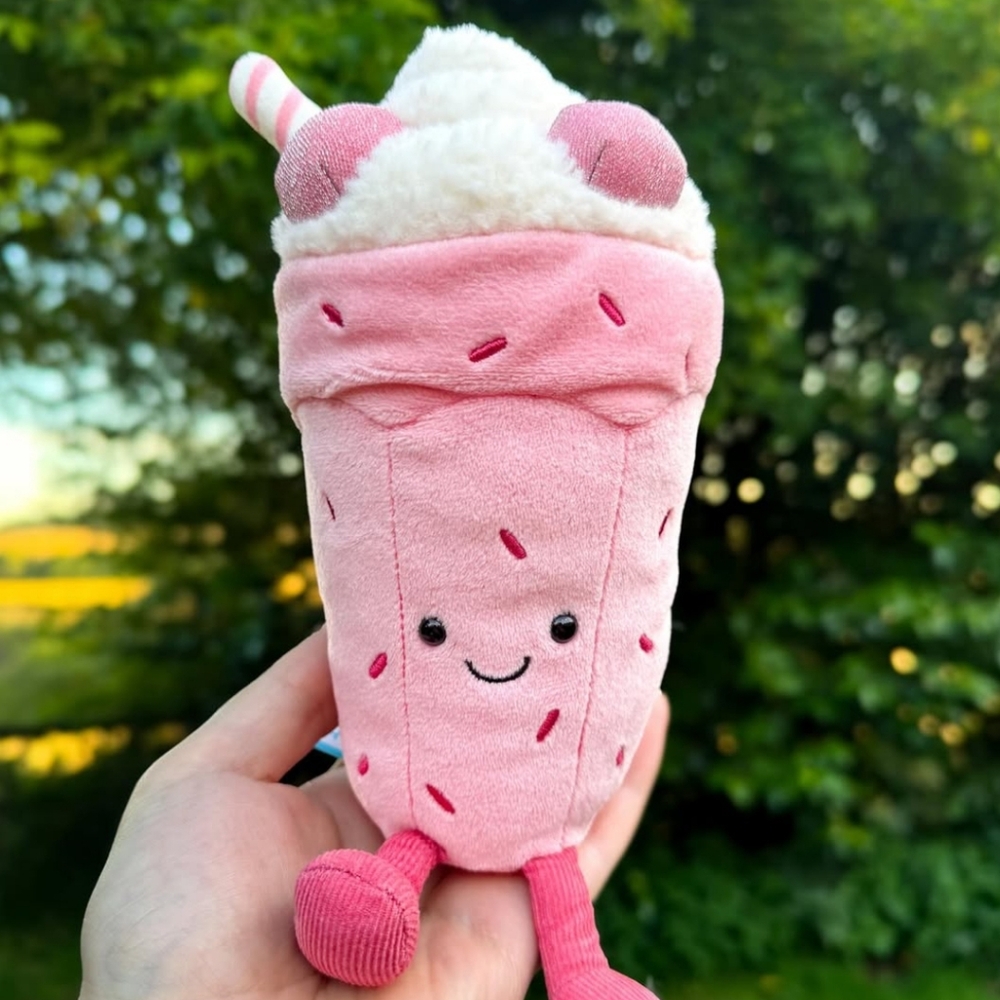 Pink Milkshake Jellycat London Exclusive